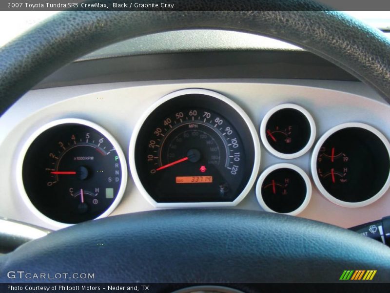 Black / Graphite Gray 2007 Toyota Tundra SR5 CrewMax
