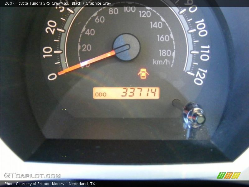 Black / Graphite Gray 2007 Toyota Tundra SR5 CrewMax