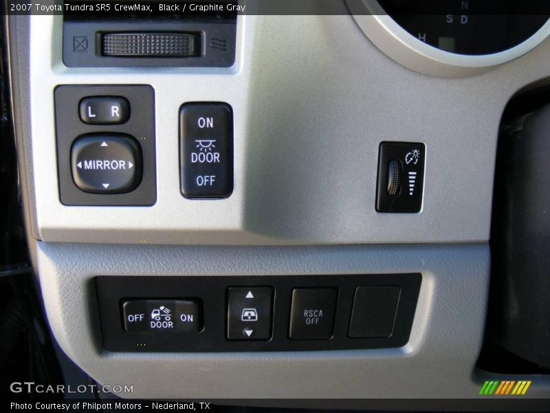 Black / Graphite Gray 2007 Toyota Tundra SR5 CrewMax
