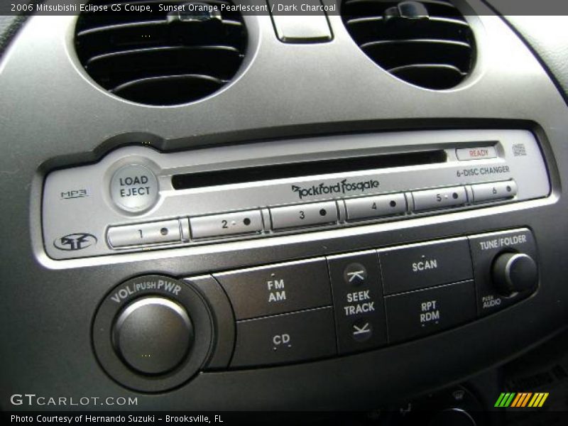 Sunset Orange Pearlescent / Dark Charcoal 2006 Mitsubishi Eclipse GS Coupe