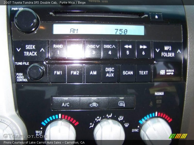 Pyrite Mica / Beige 2007 Toyota Tundra SR5 Double Cab