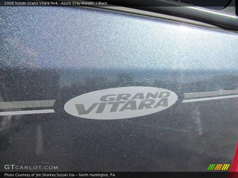 Azure Gray Metallic / Black 2006 Suzuki Grand Vitara 4x4