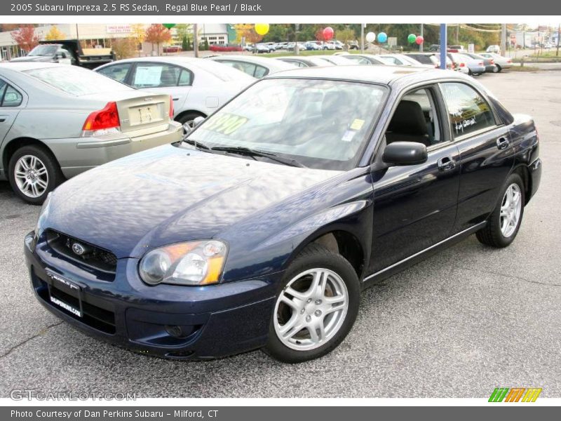 Regal Blue Pearl / Black 2005 Subaru Impreza 2.5 RS Sedan