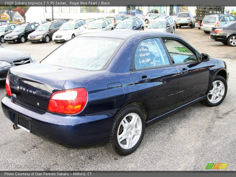 Regal Blue Pearl / Black 2005 Subaru Impreza 2.5 RS Sedan