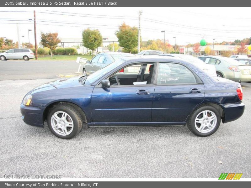 Regal Blue Pearl / Black 2005 Subaru Impreza 2.5 RS Sedan