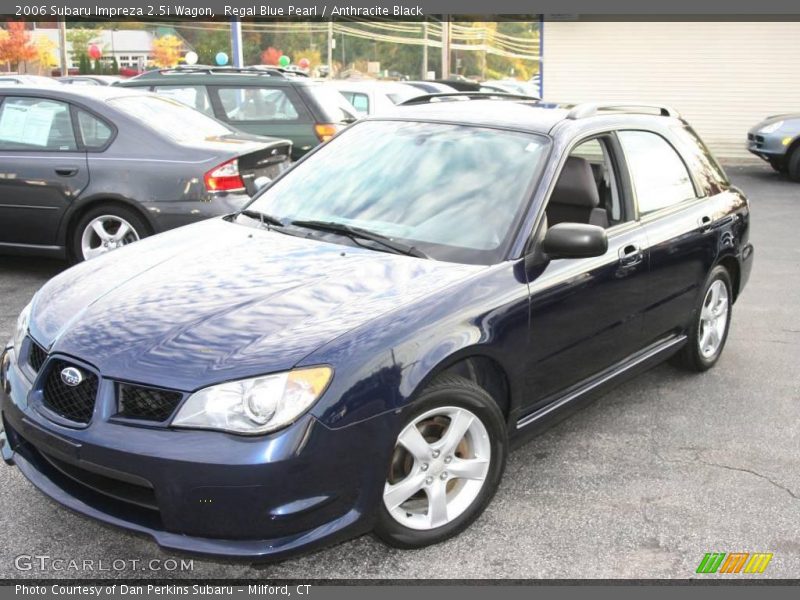 Regal Blue Pearl / Anthracite Black 2006 Subaru Impreza 2.5i Wagon