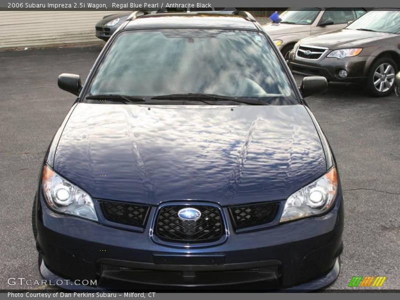 Regal Blue Pearl / Anthracite Black 2006 Subaru Impreza 2.5i Wagon