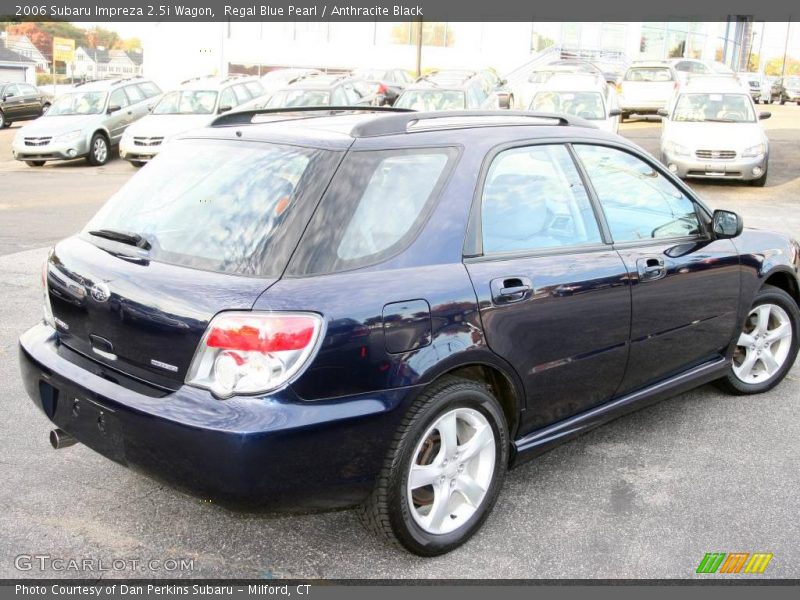 Regal Blue Pearl / Anthracite Black 2006 Subaru Impreza 2.5i Wagon