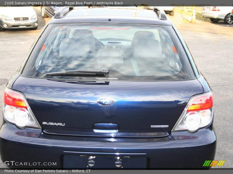 Regal Blue Pearl / Anthracite Black 2006 Subaru Impreza 2.5i Wagon