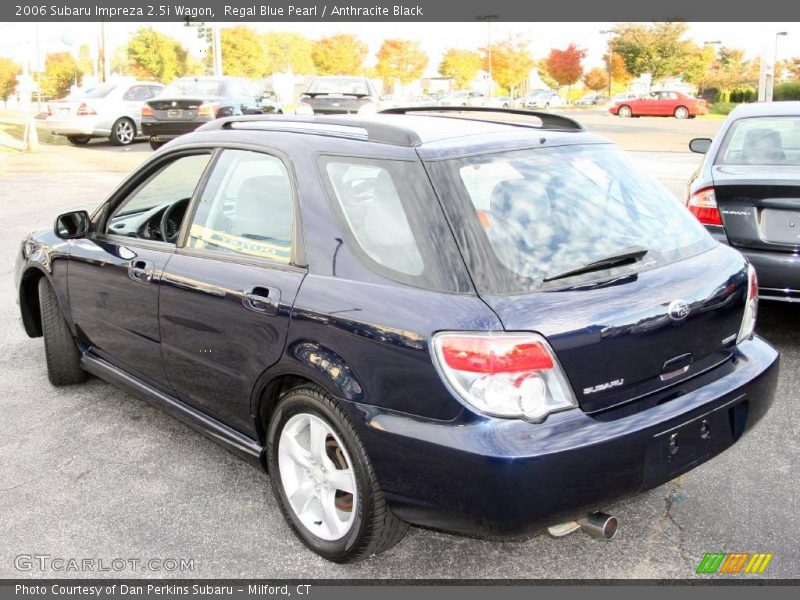 Regal Blue Pearl / Anthracite Black 2006 Subaru Impreza 2.5i Wagon
