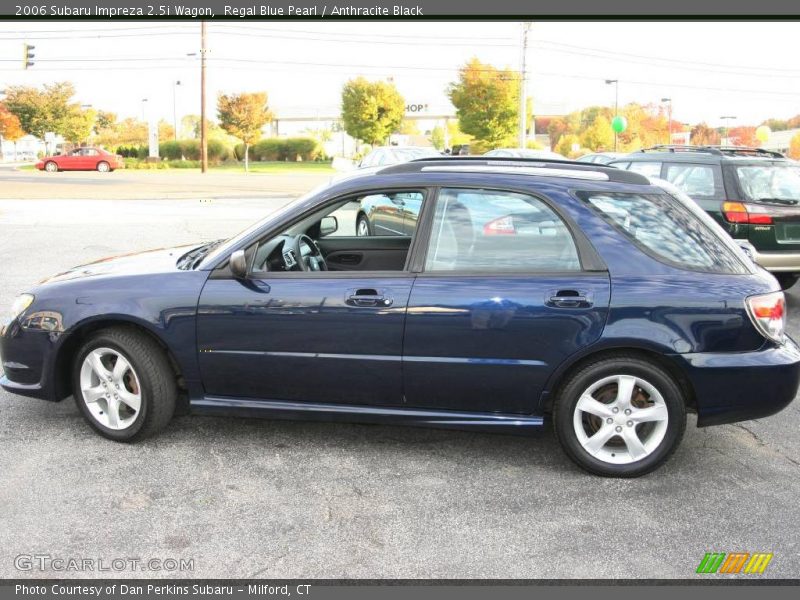 Regal Blue Pearl / Anthracite Black 2006 Subaru Impreza 2.5i Wagon