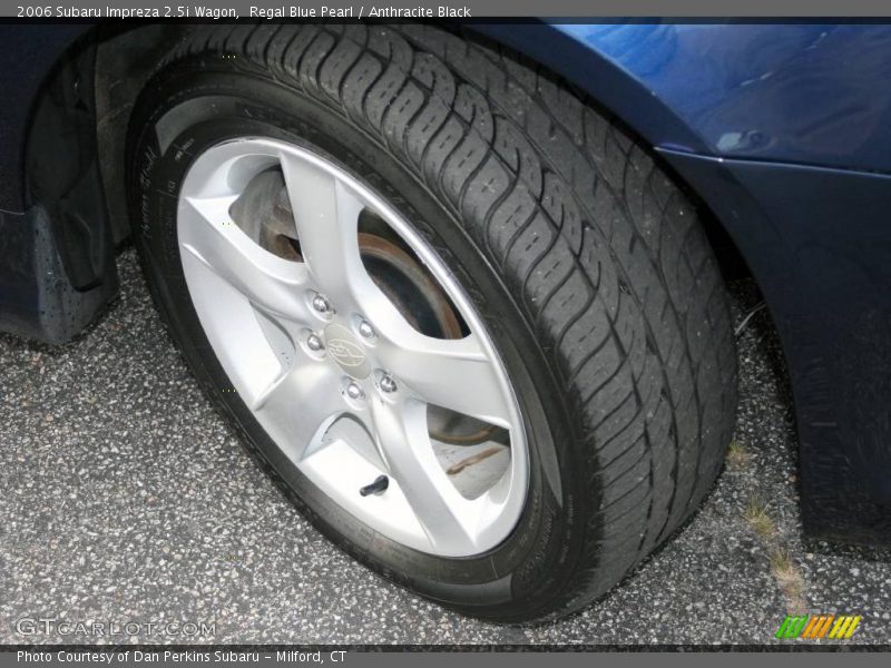Regal Blue Pearl / Anthracite Black 2006 Subaru Impreza 2.5i Wagon