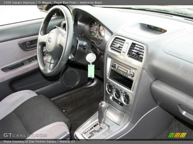 Regal Blue Pearl / Anthracite Black 2006 Subaru Impreza 2.5i Wagon
