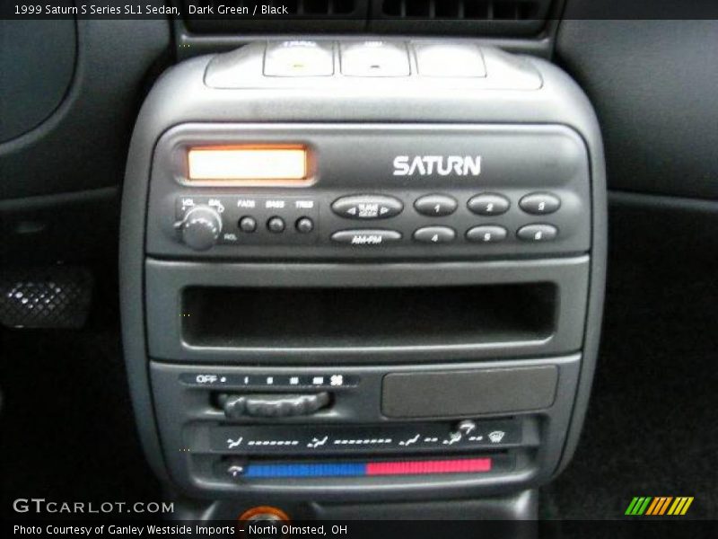 Dark Green / Black 1999 Saturn S Series SL1 Sedan