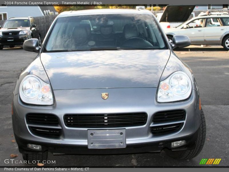 Titanium Metallic / Black 2004 Porsche Cayenne Tiptronic