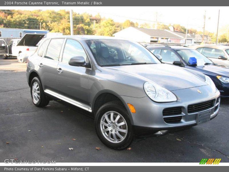 Titanium Metallic / Black 2004 Porsche Cayenne Tiptronic