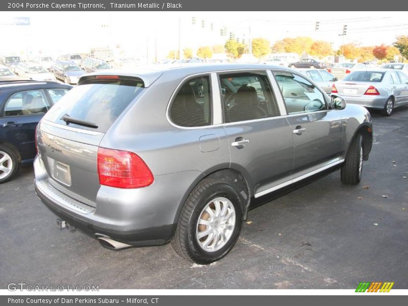 Titanium Metallic / Black 2004 Porsche Cayenne Tiptronic