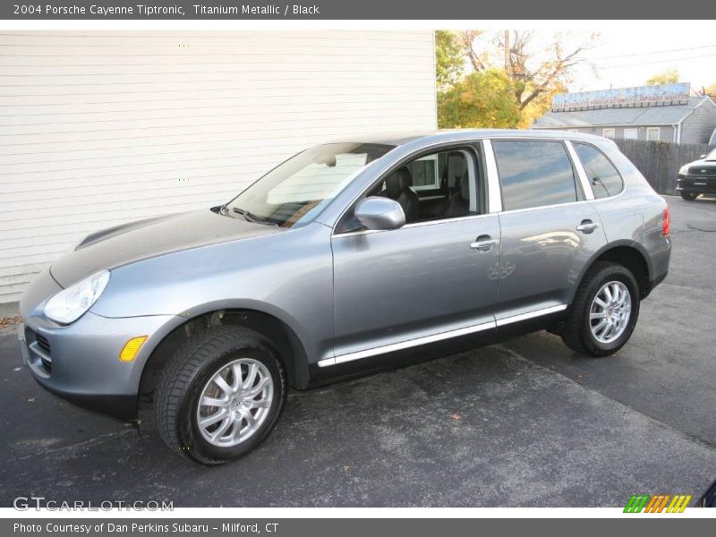 Titanium Metallic / Black 2004 Porsche Cayenne Tiptronic