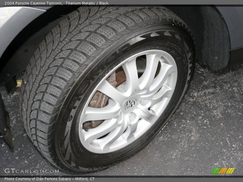 Titanium Metallic / Black 2004 Porsche Cayenne Tiptronic