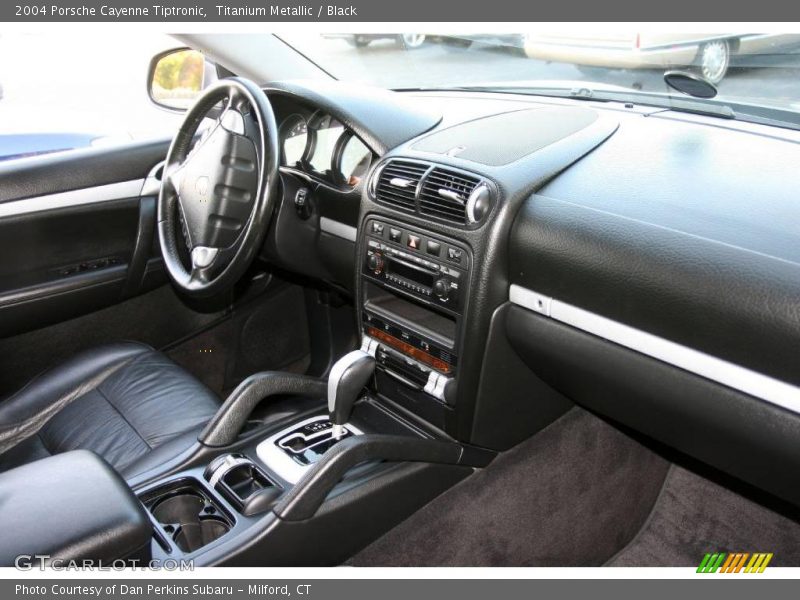 Titanium Metallic / Black 2004 Porsche Cayenne Tiptronic
