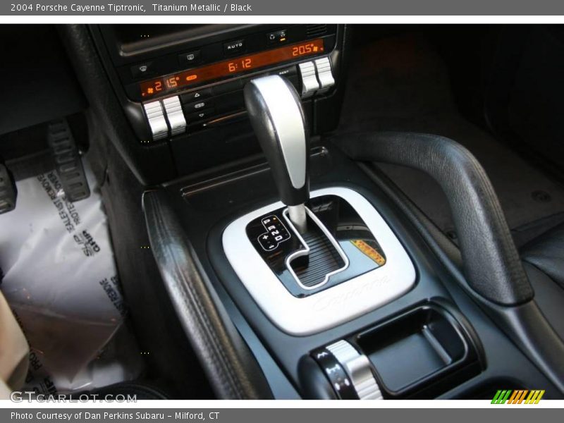 Titanium Metallic / Black 2004 Porsche Cayenne Tiptronic