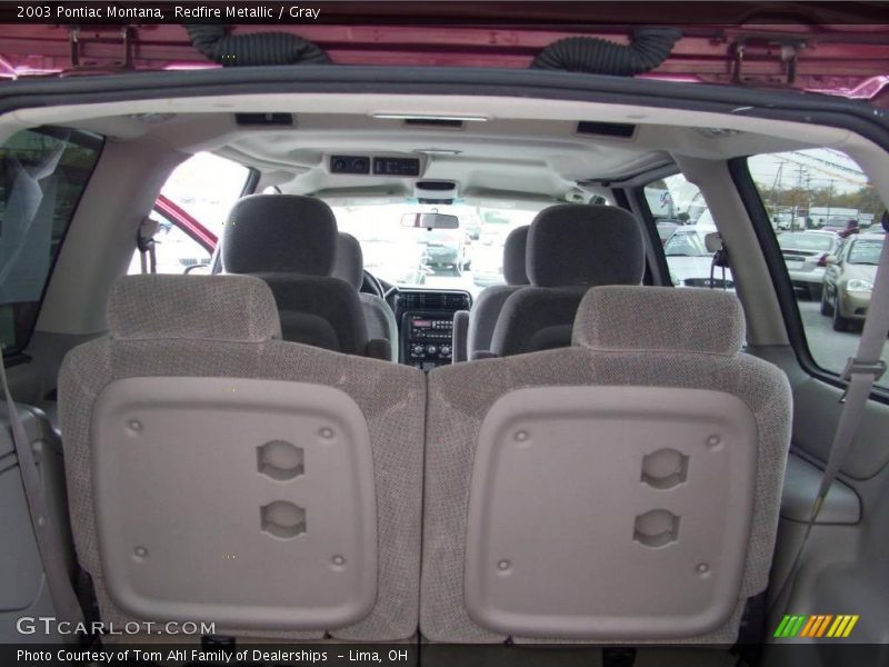 Redfire Metallic / Gray 2003 Pontiac Montana