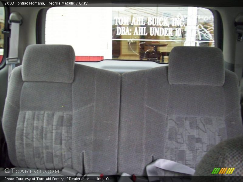 Redfire Metallic / Gray 2003 Pontiac Montana