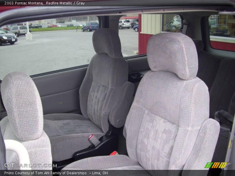 Redfire Metallic / Gray 2003 Pontiac Montana