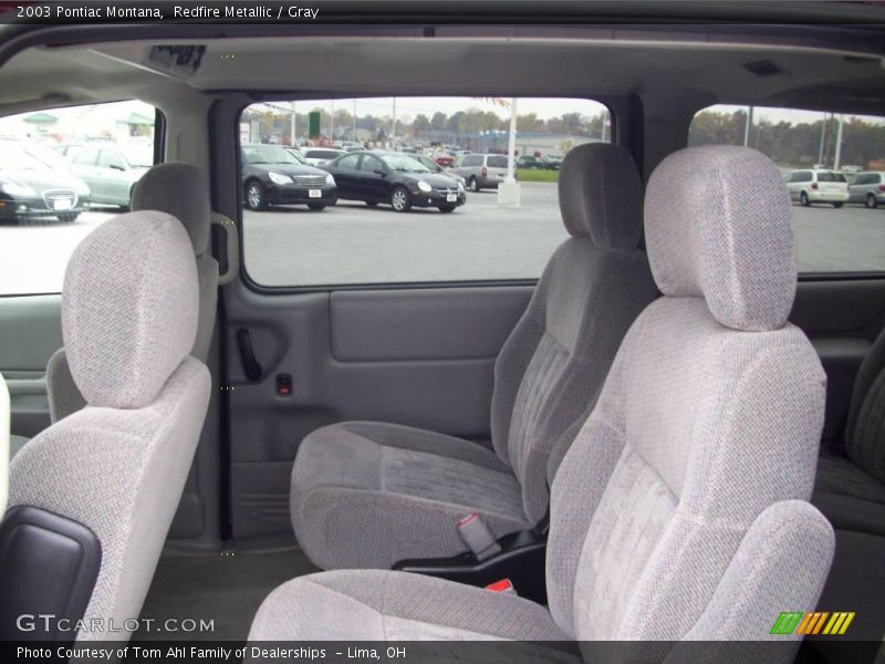 Redfire Metallic / Gray 2003 Pontiac Montana