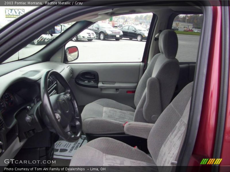 Redfire Metallic / Gray 2003 Pontiac Montana