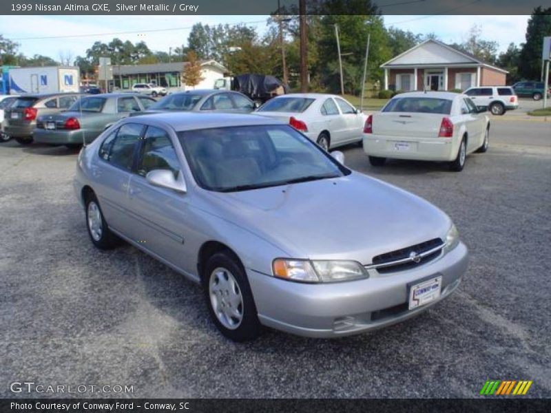 Silver Metallic / Grey 1999 Nissan Altima GXE