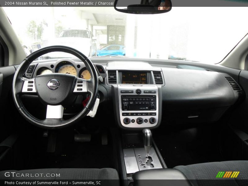 Polished Pewter Metallic / Charcoal 2004 Nissan Murano SL