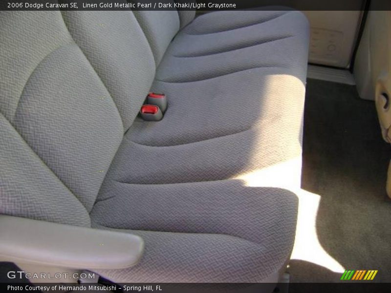 Linen Gold Metallic Pearl / Dark Khaki/Light Graystone 2006 Dodge Caravan SE