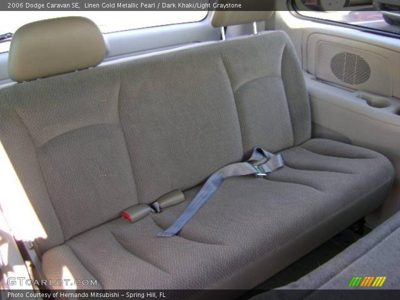 Linen Gold Metallic Pearl / Dark Khaki/Light Graystone 2006 Dodge Caravan SE
