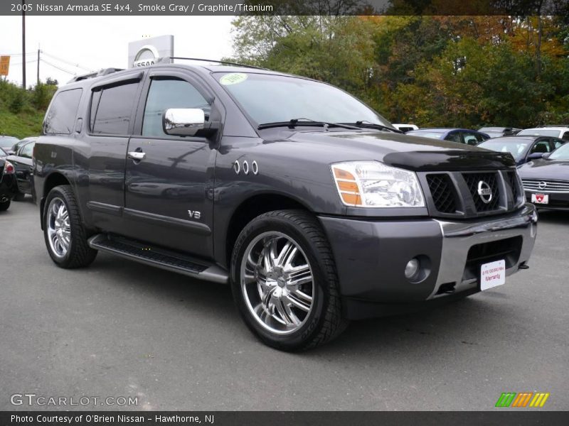 Smoke Gray / Graphite/Titanium 2005 Nissan Armada SE 4x4