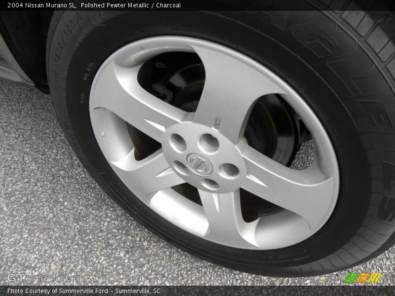 Polished Pewter Metallic / Charcoal 2004 Nissan Murano SL