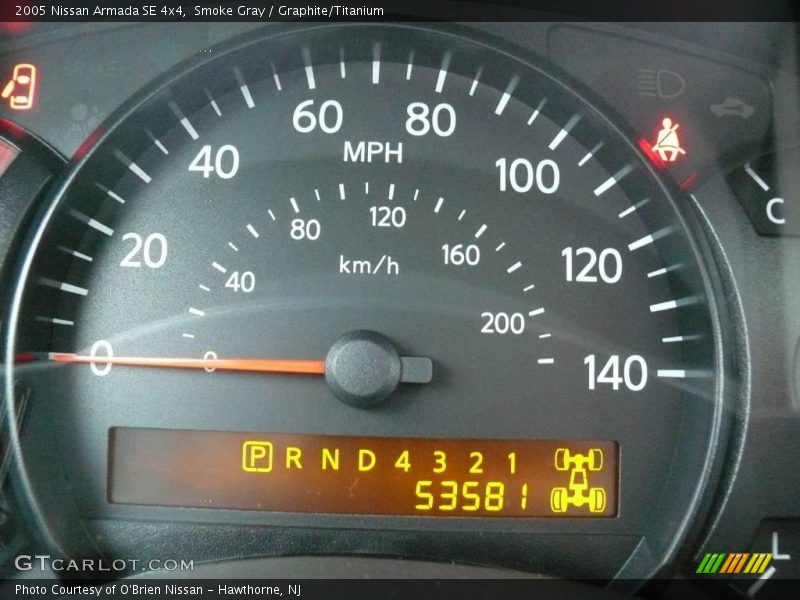 Smoke Gray / Graphite/Titanium 2005 Nissan Armada SE 4x4