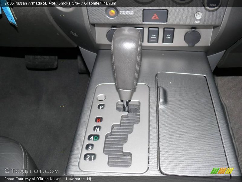 Smoke Gray / Graphite/Titanium 2005 Nissan Armada SE 4x4