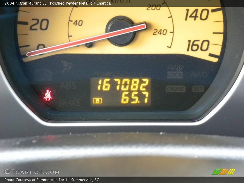 Polished Pewter Metallic / Charcoal 2004 Nissan Murano SL