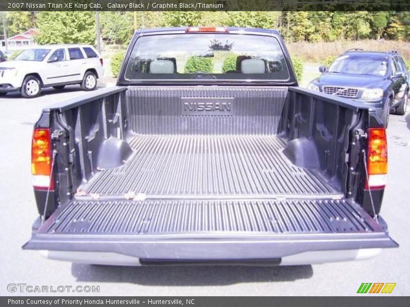 Galaxy Black / Graphite Black/Titanium 2007 Nissan Titan XE King Cab