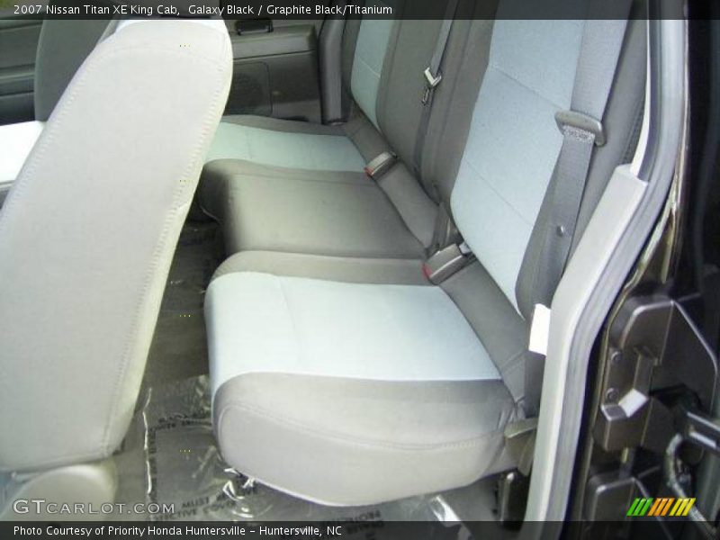 Galaxy Black / Graphite Black/Titanium 2007 Nissan Titan XE King Cab