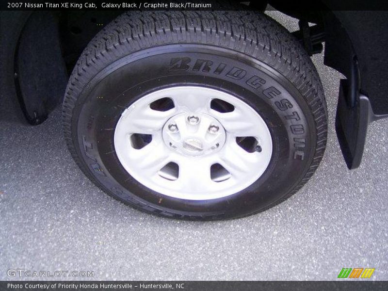 Galaxy Black / Graphite Black/Titanium 2007 Nissan Titan XE King Cab