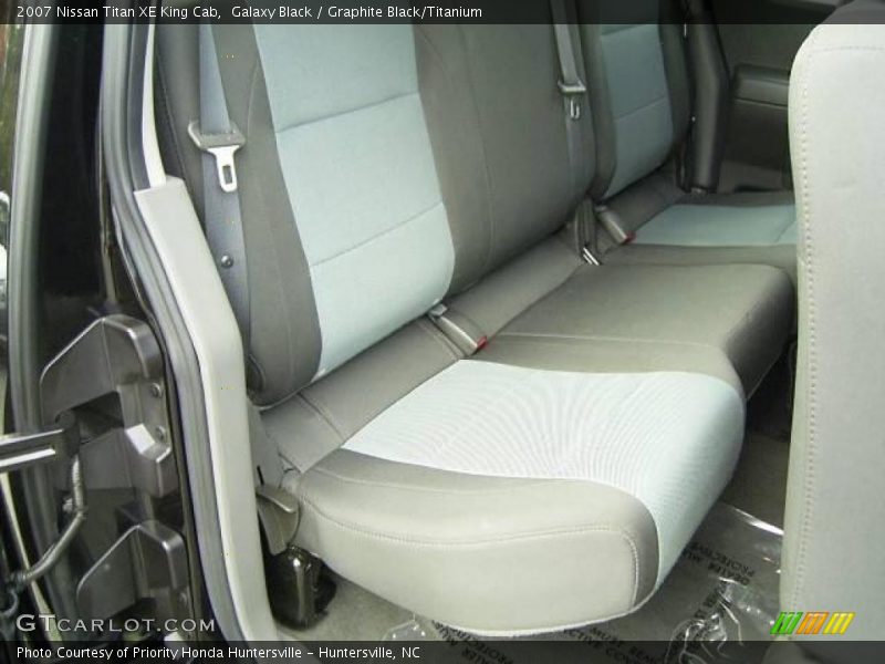 Galaxy Black / Graphite Black/Titanium 2007 Nissan Titan XE King Cab