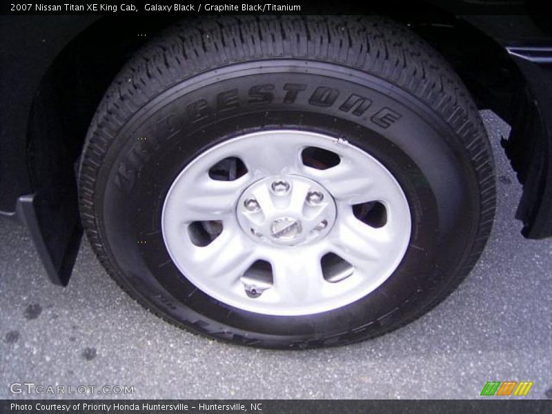 Galaxy Black / Graphite Black/Titanium 2007 Nissan Titan XE King Cab