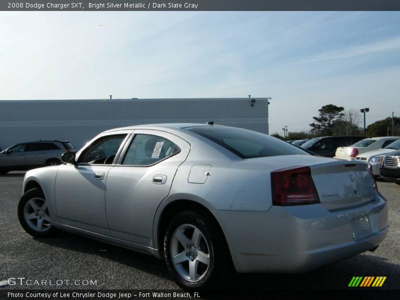 Bright Silver Metallic / Dark Slate Gray 2008 Dodge Charger SXT