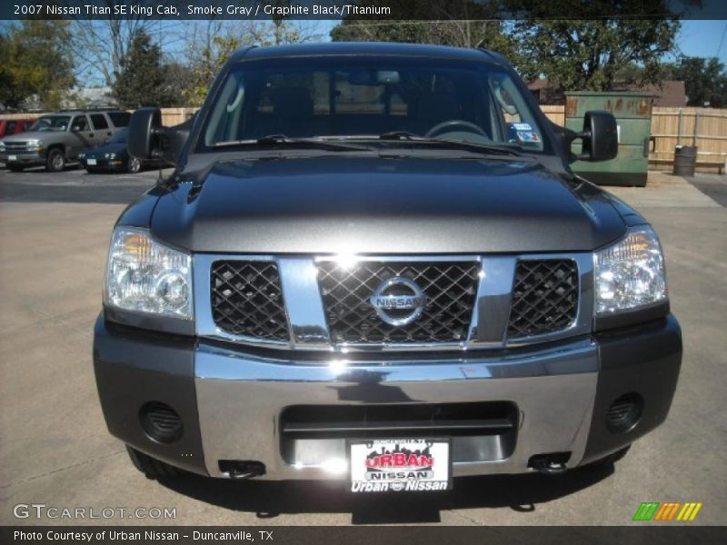 Smoke Gray / Graphite Black/Titanium 2007 Nissan Titan SE King Cab