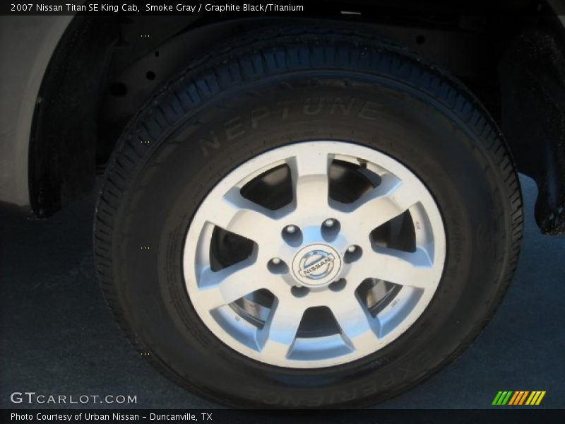 Smoke Gray / Graphite Black/Titanium 2007 Nissan Titan SE King Cab