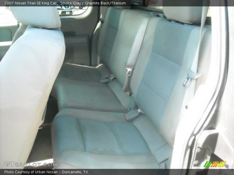 Smoke Gray / Graphite Black/Titanium 2007 Nissan Titan SE King Cab