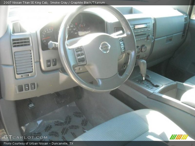 Smoke Gray / Graphite Black/Titanium 2007 Nissan Titan SE King Cab