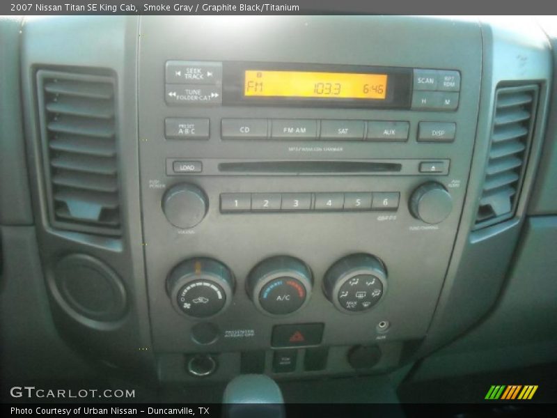 Smoke Gray / Graphite Black/Titanium 2007 Nissan Titan SE King Cab